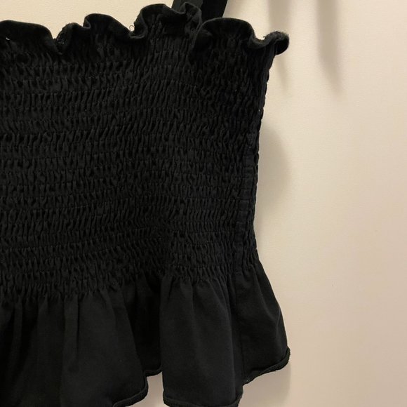 H&M Smocked Top with ties - Picture 3 of 3